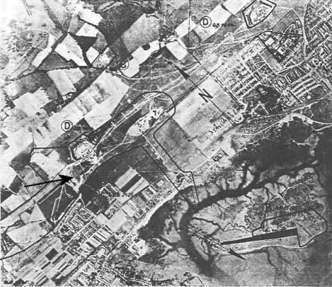 German Bombing Map