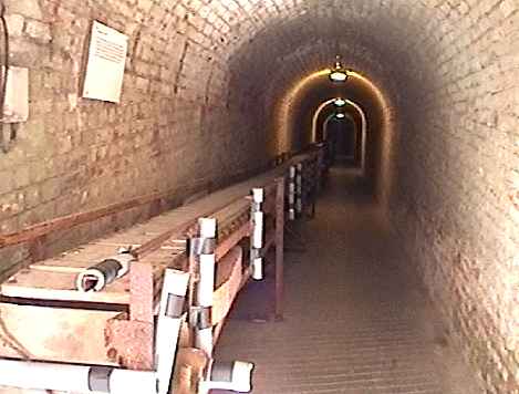 Fort Nelson ammunition conveyer