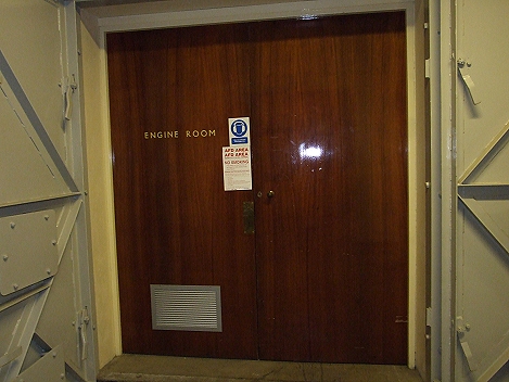 Engine room doors