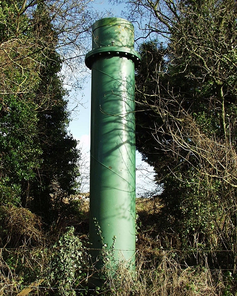 The green pipe